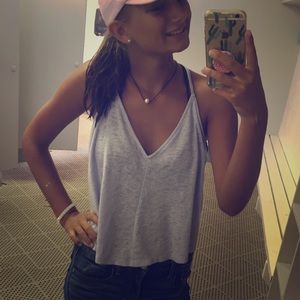 Light blue soft Tank top From PacSun!!!